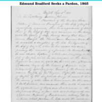 Edmund Bradford Seeks Pardon 1865.pdf