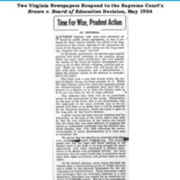 Two Virginia Newspapers Respond to Brown_1954.pdf