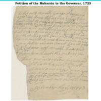 Petition of the Meherrin to the Governor_1723.pdf