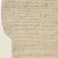 Petition of the Meherrin to the Governor, 1723